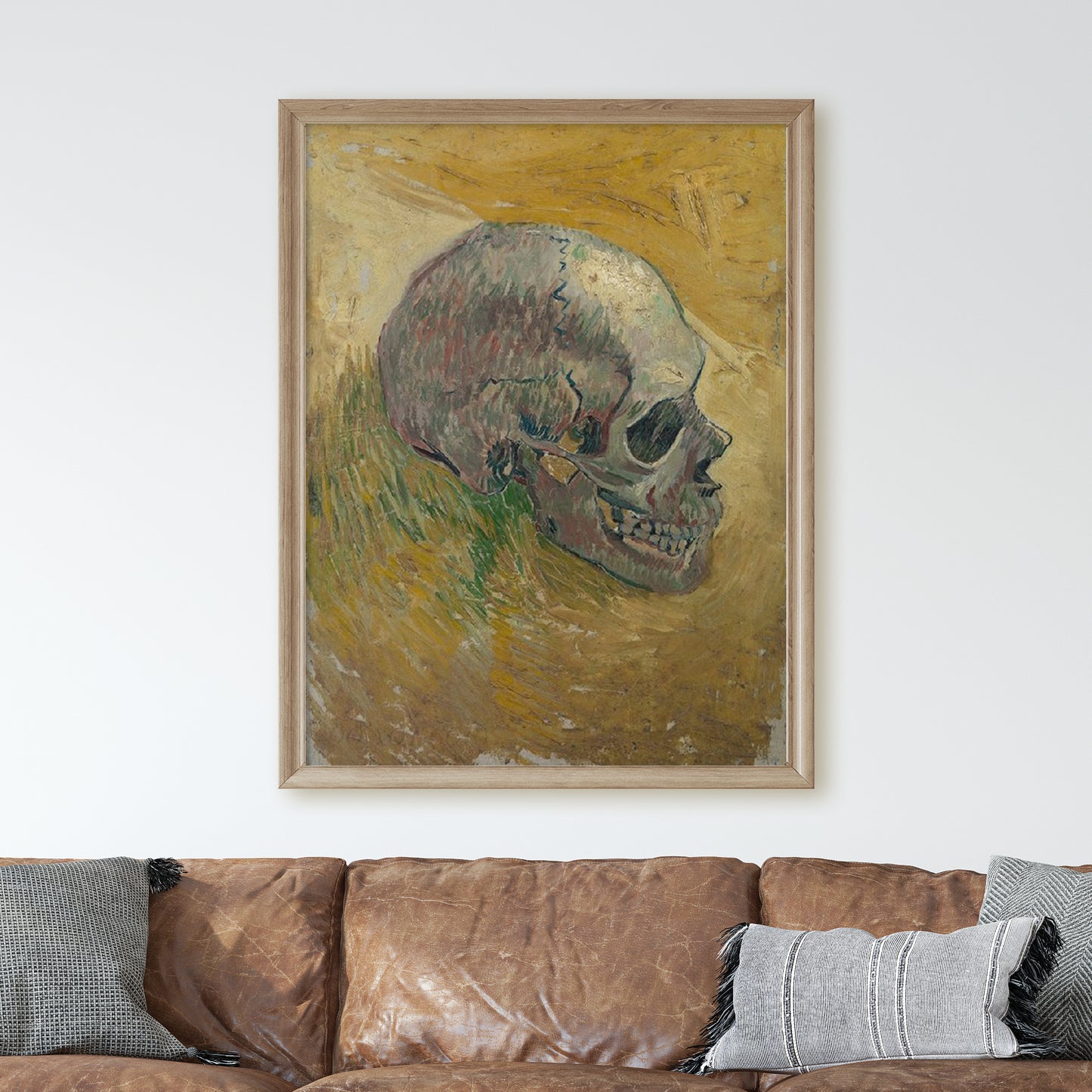 Skull (1887) by Van Gogh