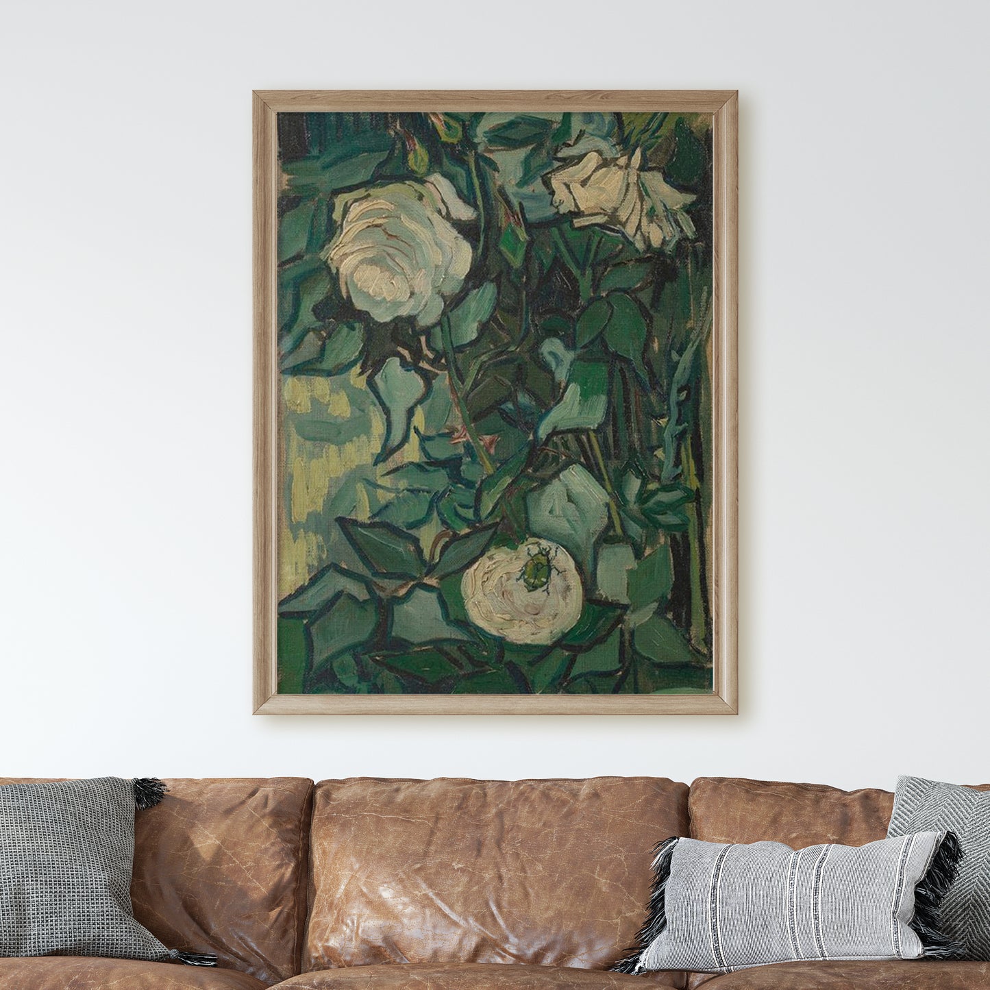 Roses (1889) by Van Gogh