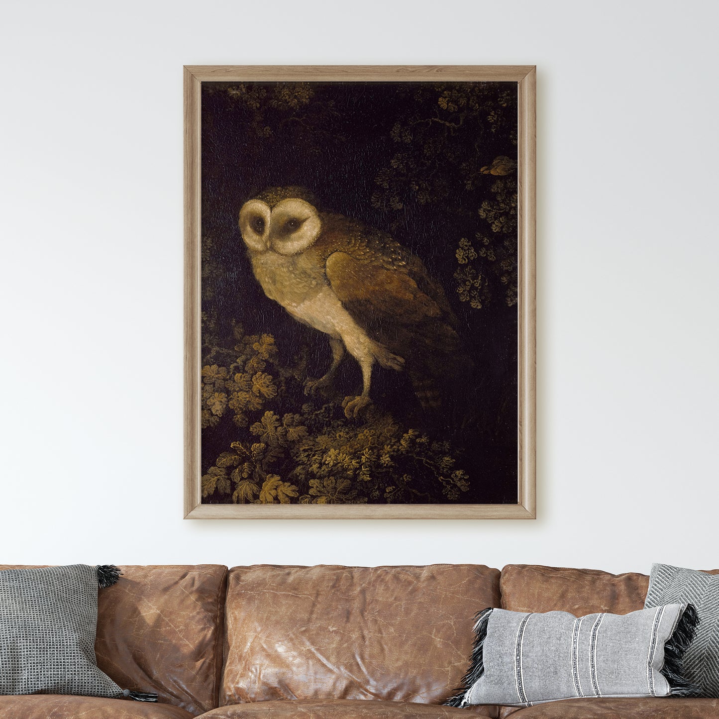 An Owl, Dark Academia by Moses Haughton