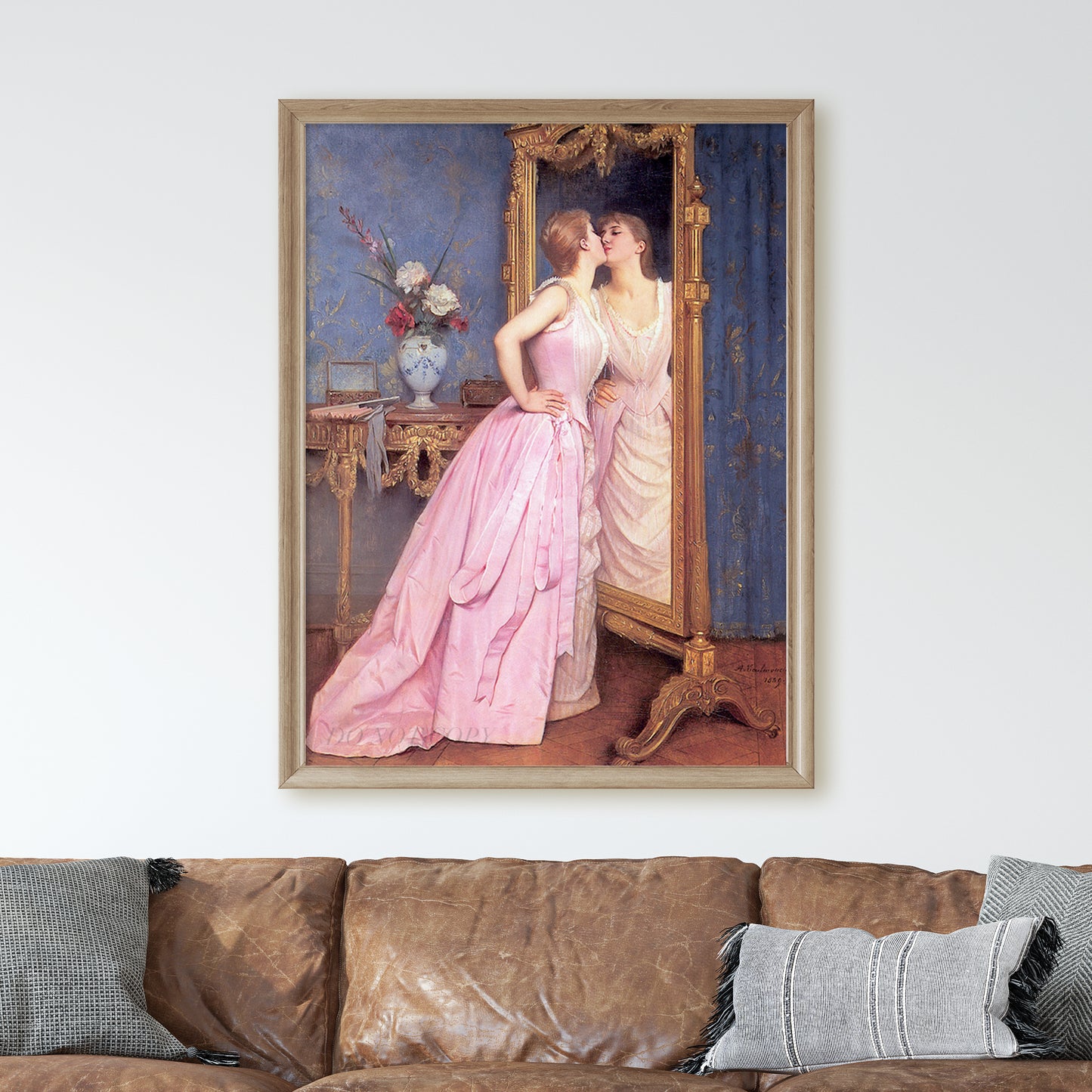 Vanity (1889) by Auguste Toulmouche
