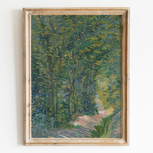 Path in the Woods (1887) by Van Gogh