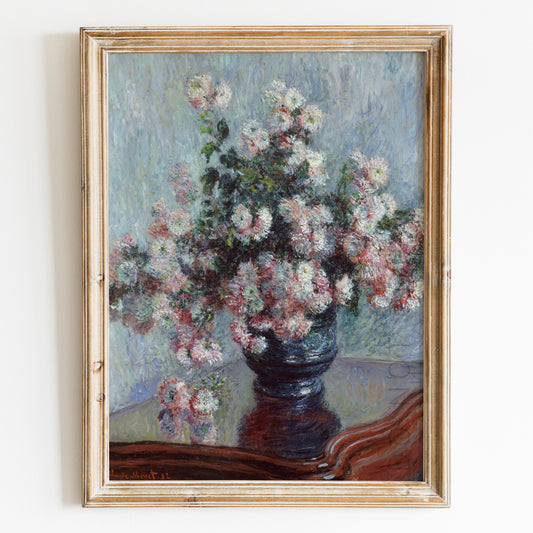 Chrysanthemums (1882) by Claude Monet