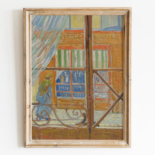 View of a Butcher's Shop (1888) by Van Gogh