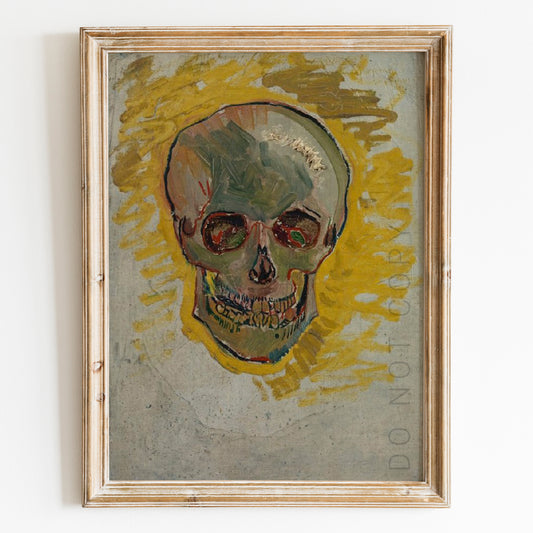 Skull (1887) by Van Gogh