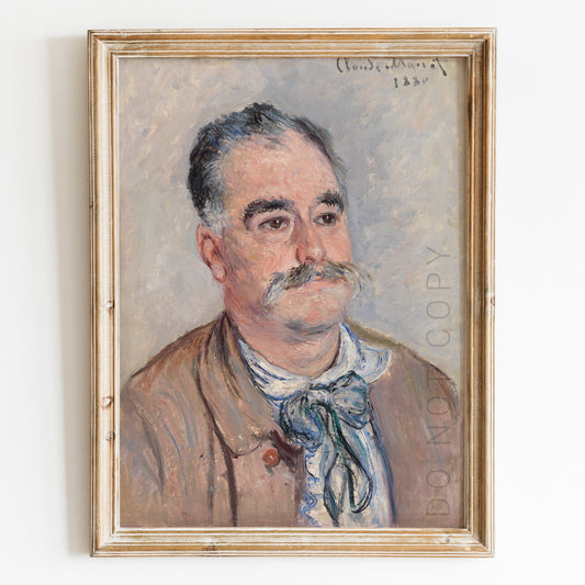 Portrait of Monsieur Coquette, Father (1880) by Claude Monet