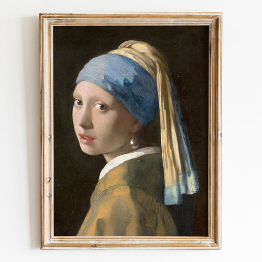 Girl with a Pearl Earring by Johannes Vermeer