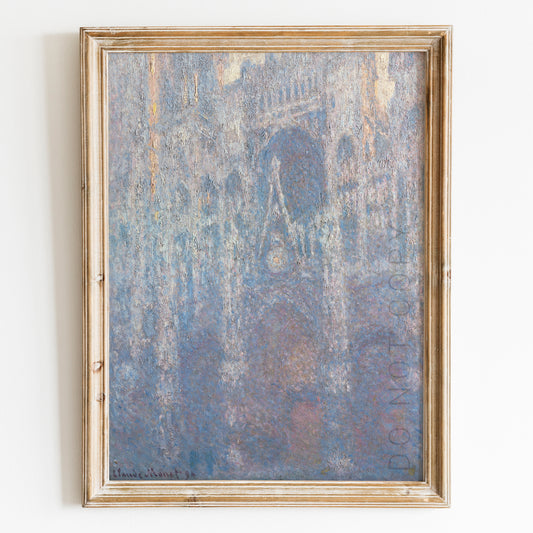 The Portal of Rouen Cathedral in Morning Light (1894) by Claude Monet