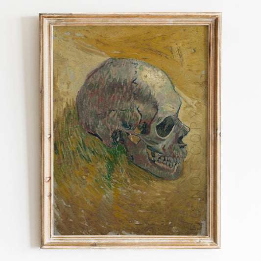 Skull (1887) by Van Gogh