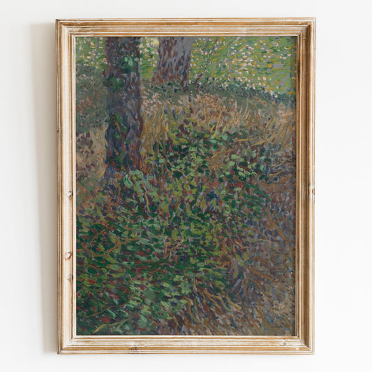 Undergrowth (1887) by Van Gogh