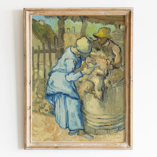 The Sheepshearer (1889) by Van Gogh