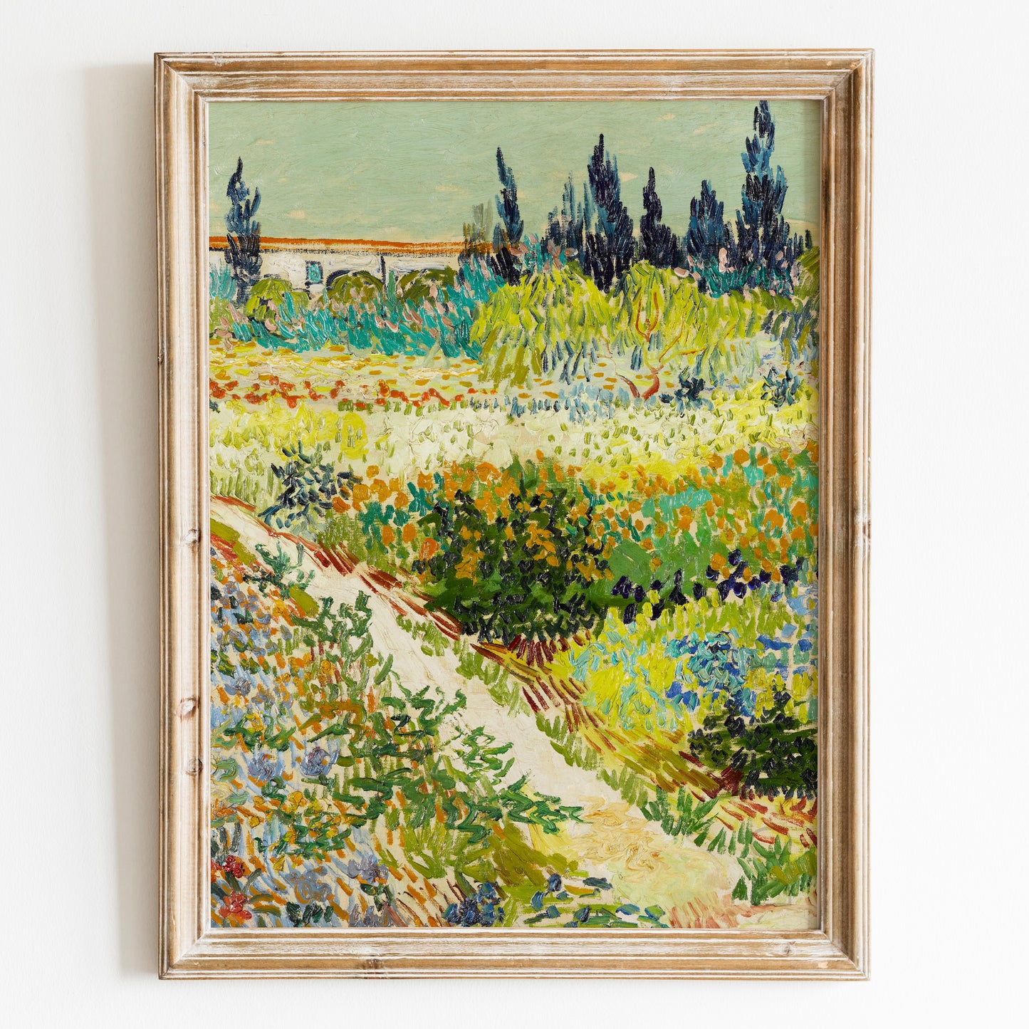 Garden At Arles by Vincent Van Gogh