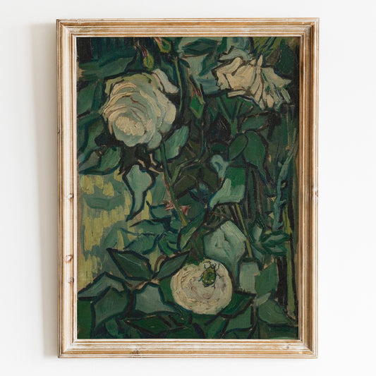 Roses (1889) by Van Gogh