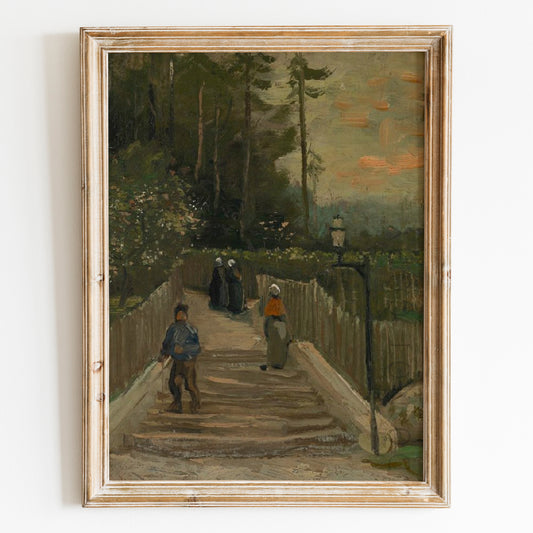 Path in Montmartre (1886) by Van Gogh