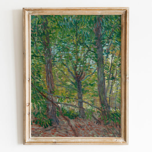 Trees (1887) by Van Gogh