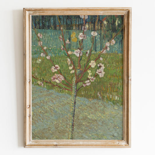 Peach Tree in Blossom (1888) by Van Gogh