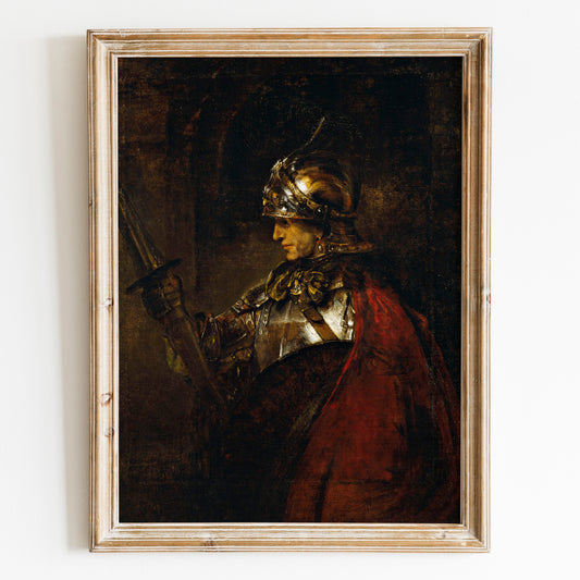 Alexander the Great, Man in Armour by Rembrandt