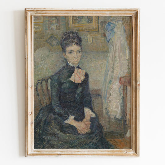 Portrait of Léonie Rose Charbuy-Davy (1887) by Van Gogh