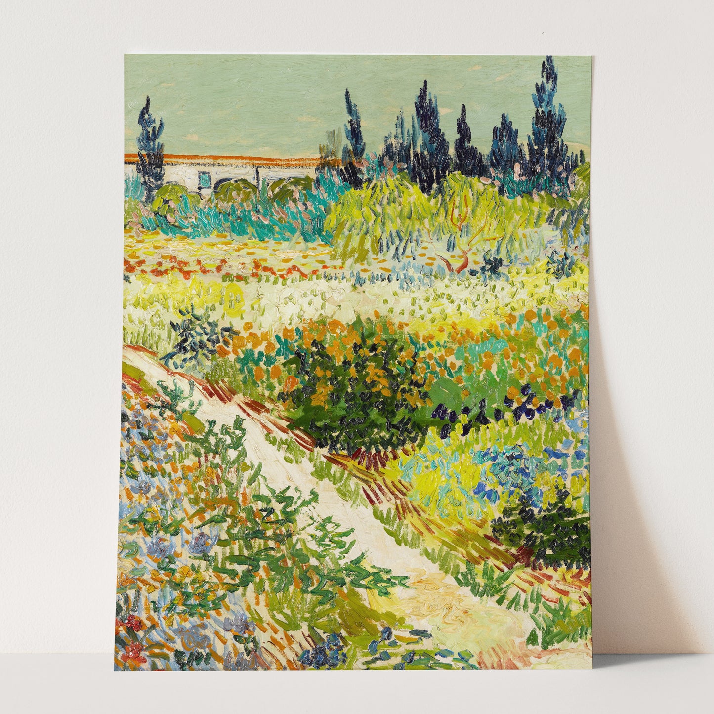 Garden At Arles by Vincent Van Gogh