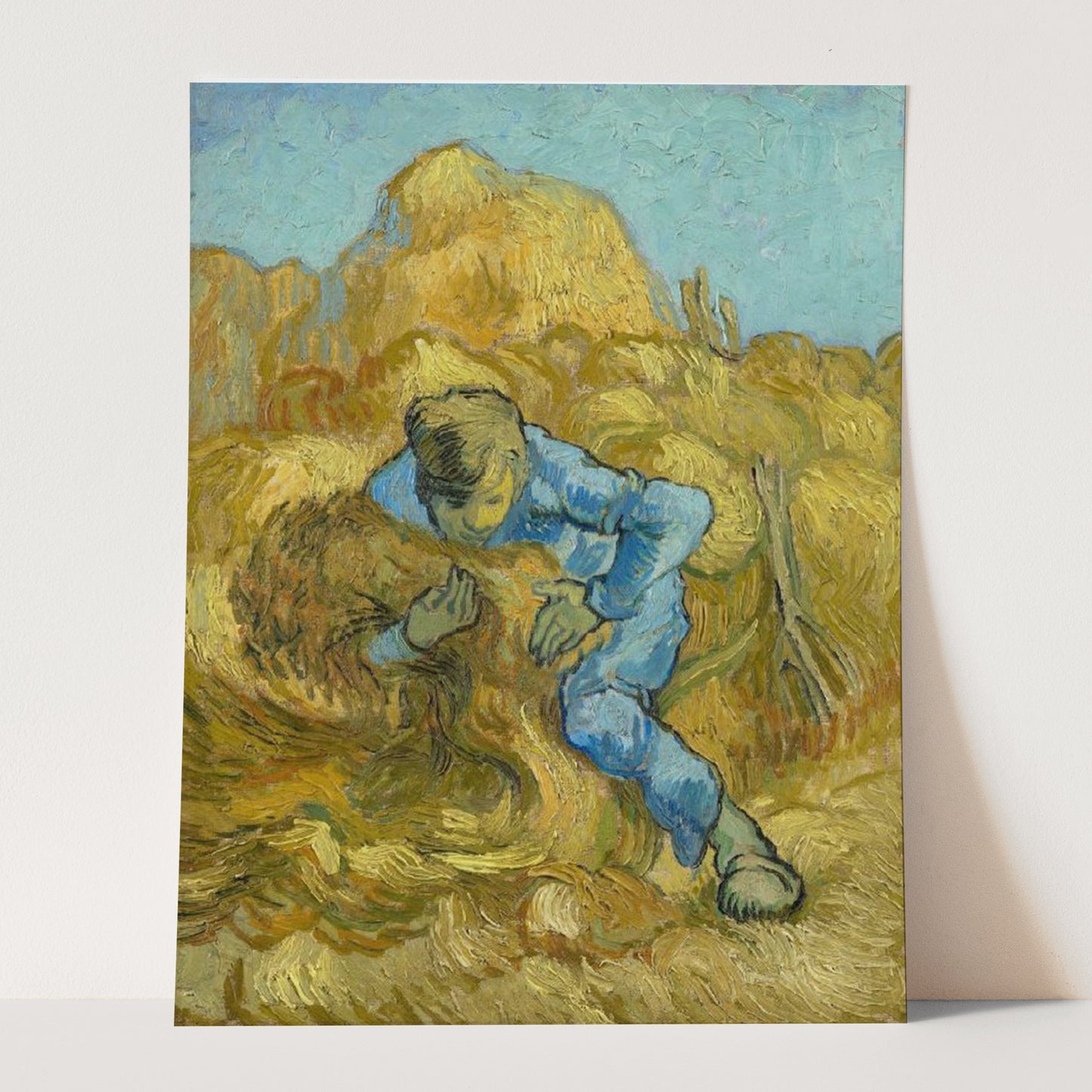 The Sheaf-Binder (1889) by Van Gogh