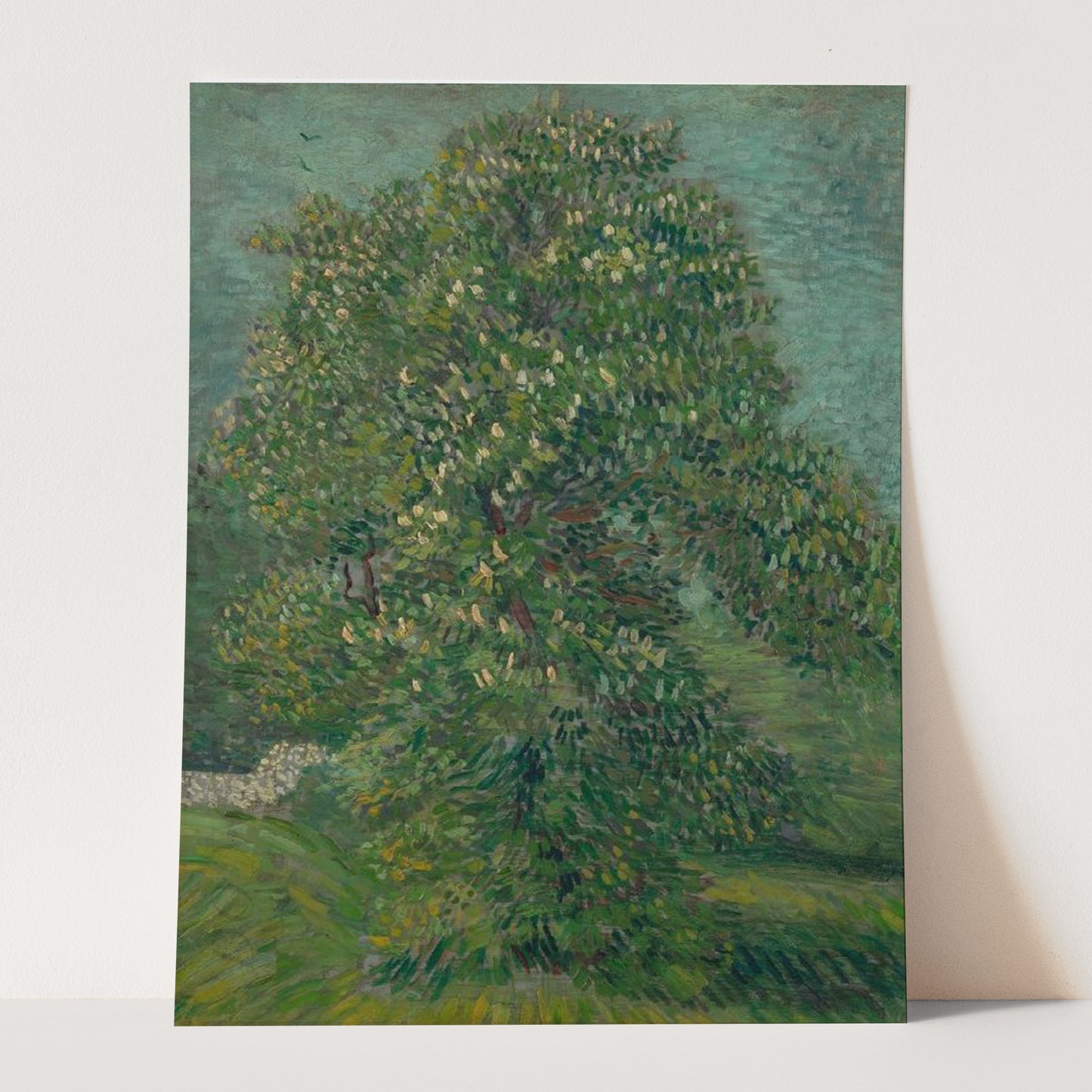 Horse Chestnut Tree in Blossom (1887) by Van Gogh