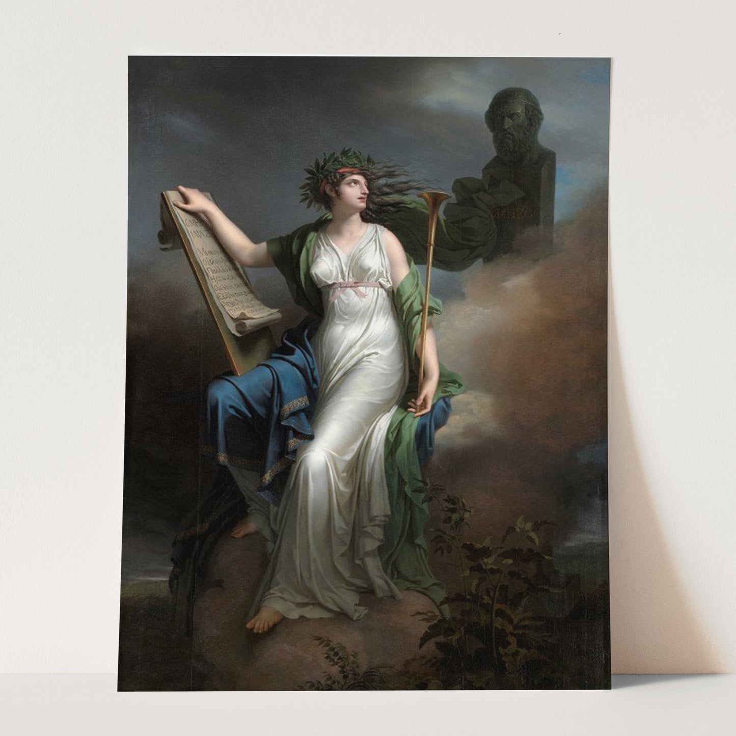 Calliope, Muse of Epic Poetry (1798) by Charles Meynier
