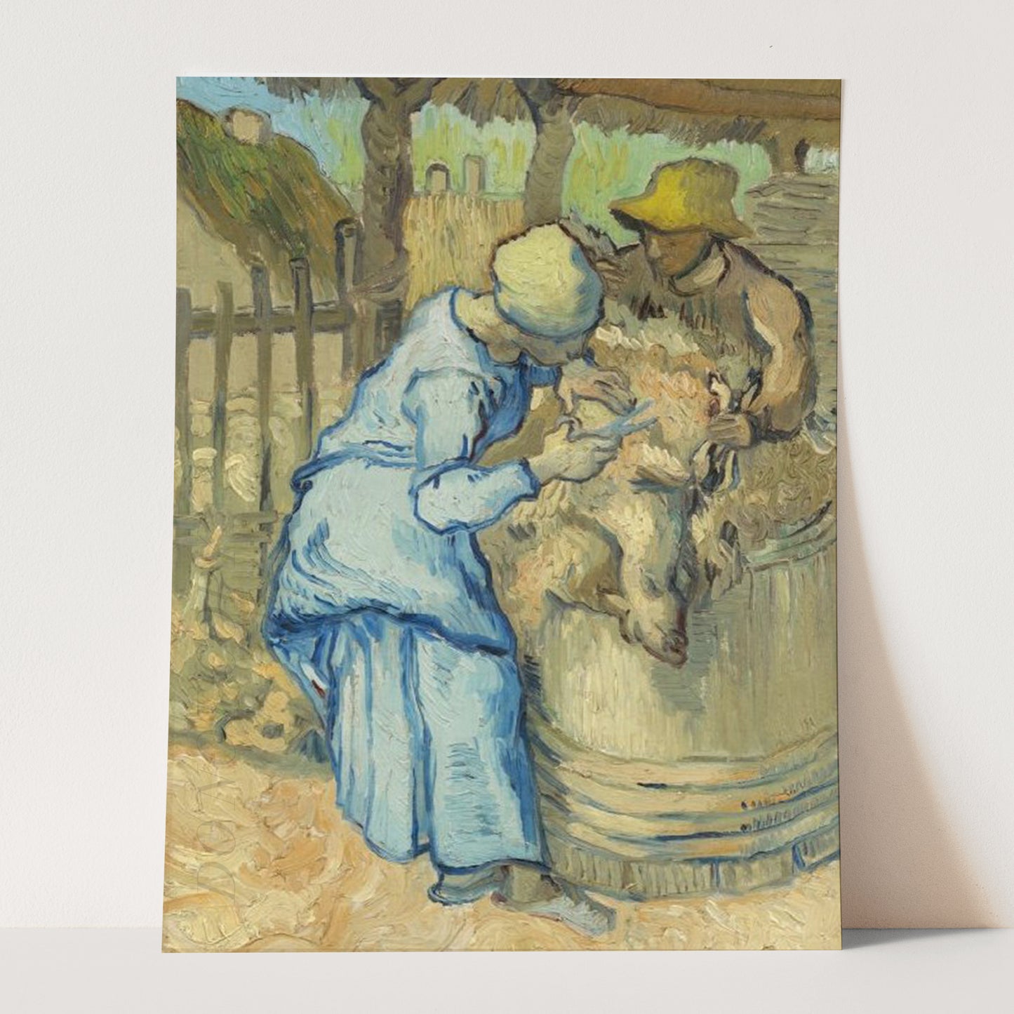 The Sheepshearer (1889) by Van Gogh