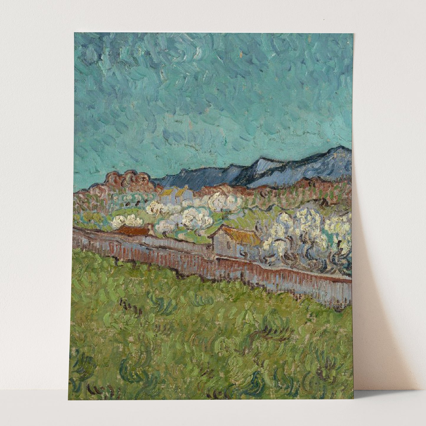 View of the Alpilles (1890) by Van Gogh