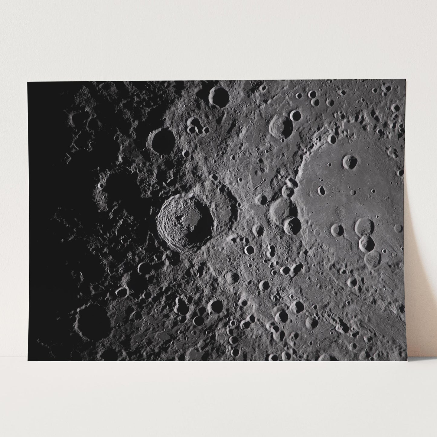 Artemis II - Shadows Across Vavilov Moon Crater (NASA Artemis 2 Mission)