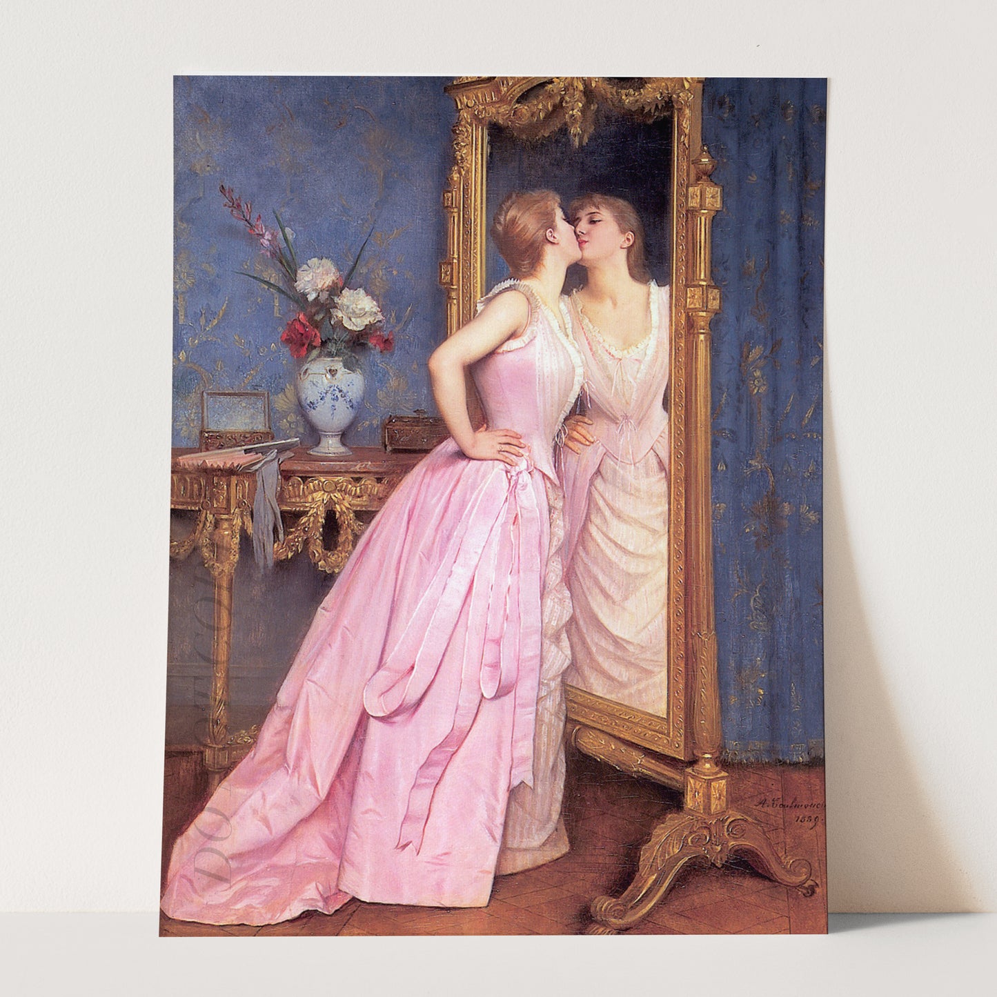 Vanity (1889) by Auguste Toulmouche