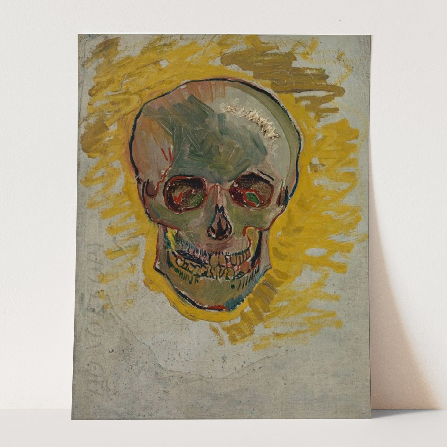 Skull (1887) by Van Gogh