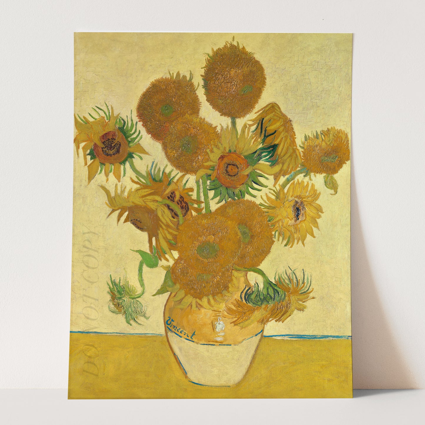 Sunflowers (1888) by Van Gogh