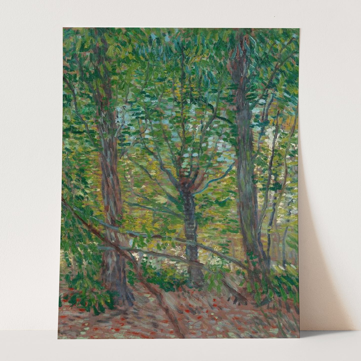 Trees (1887) by Van Gogh