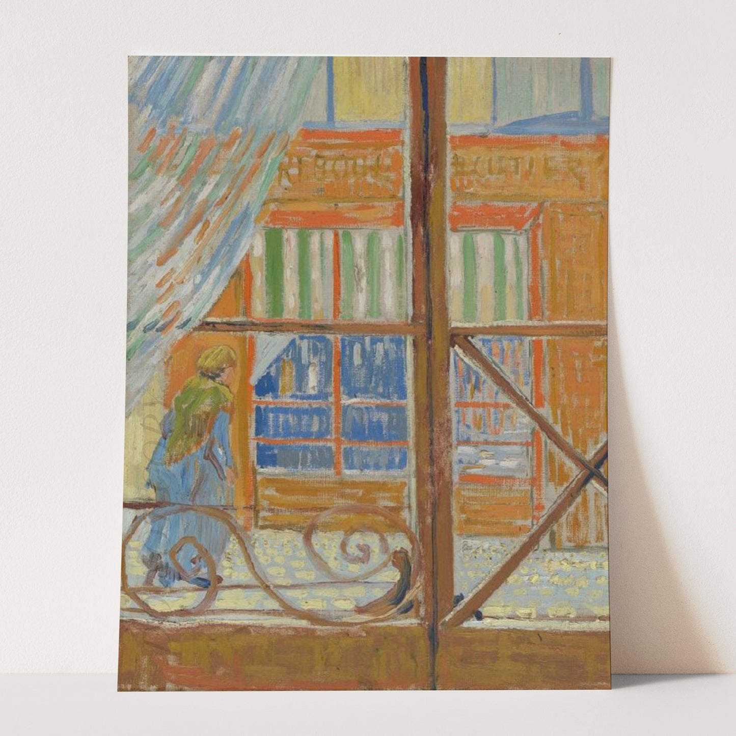 View of a Butcher's Shop (1888) by Van Gogh