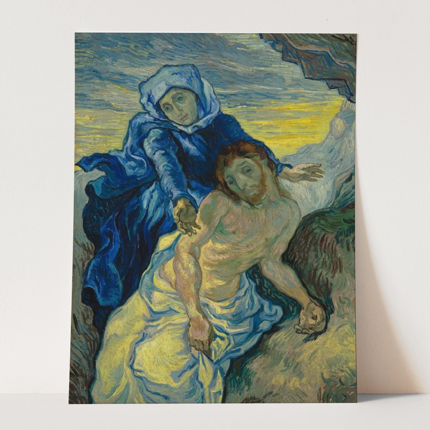 Pietà (after Delacroix) (1889) by Van Gogh