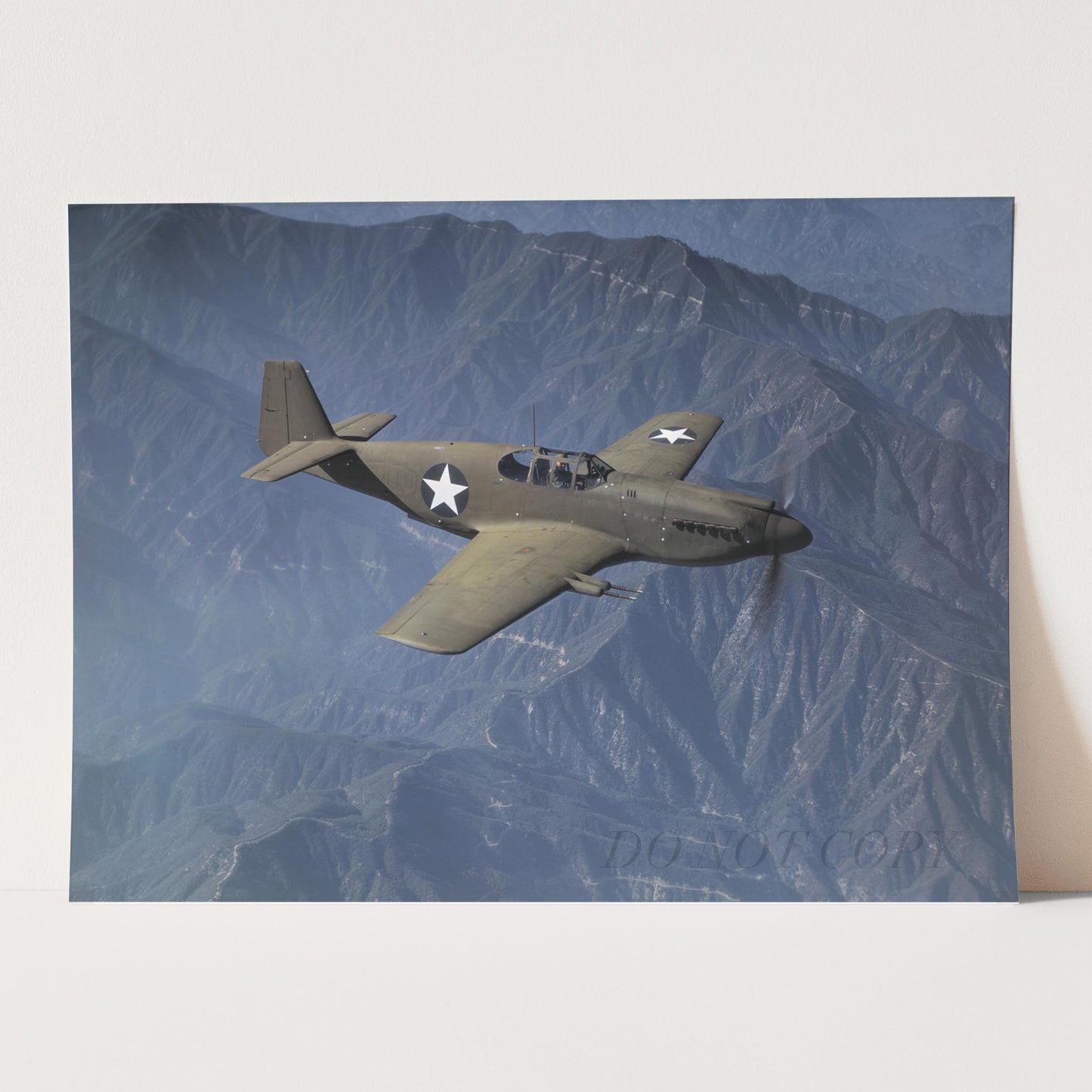 P51 Mustang Fighter Plane, World War Two