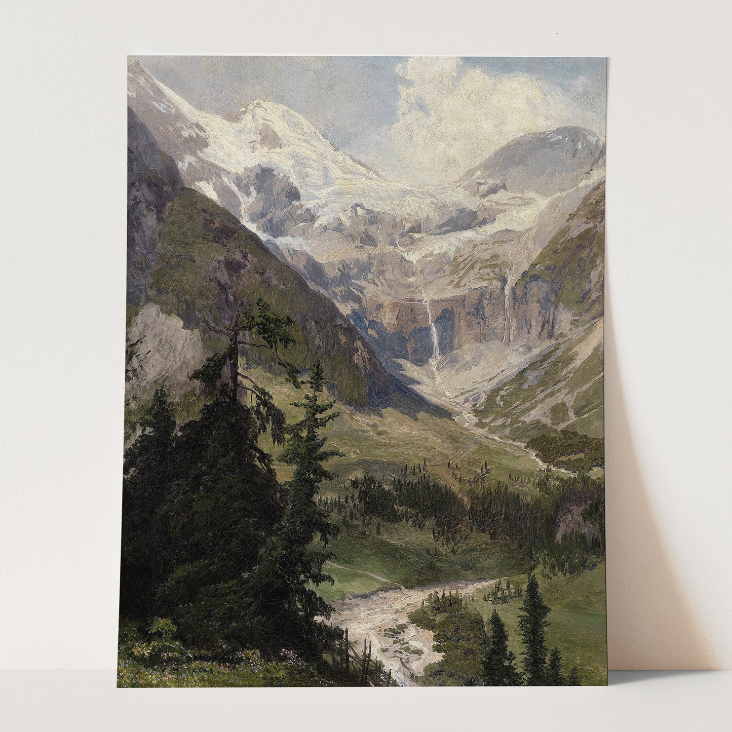 Glacier Mountain Valley