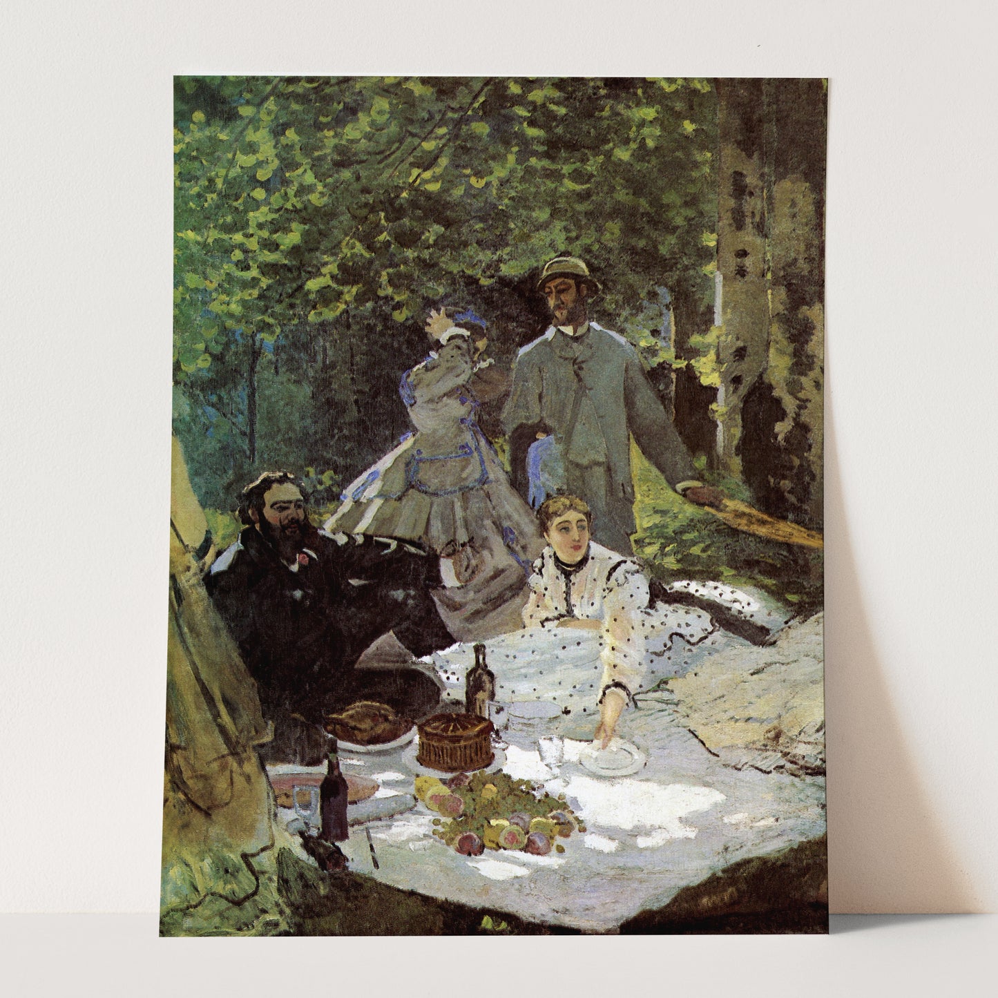 Claude Monet's Luncheon on the Grass (1865–1866) by Claude Monet