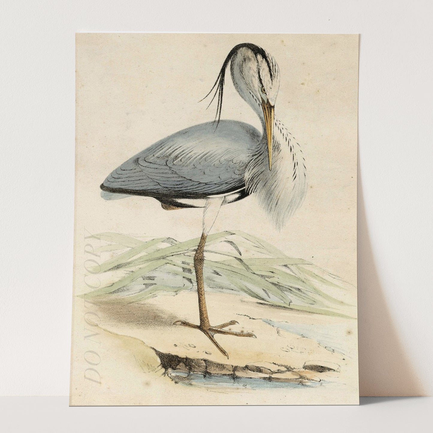 Antique Heron
