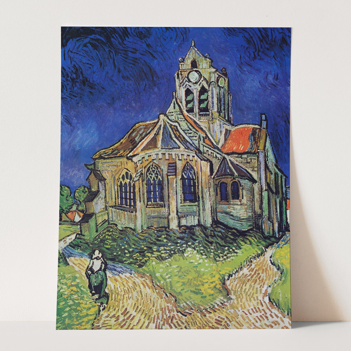The Church at Auvers (1890) by Van Gogh