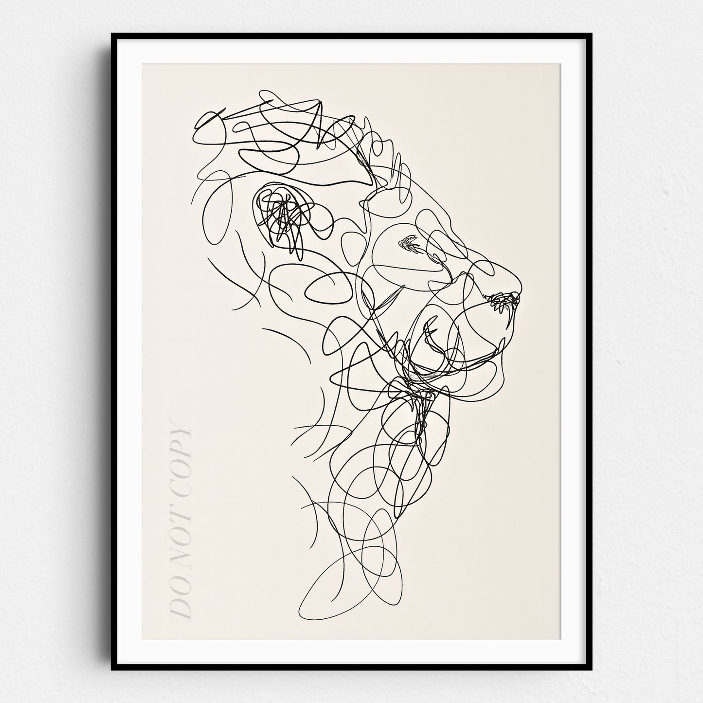 Lion Line Art