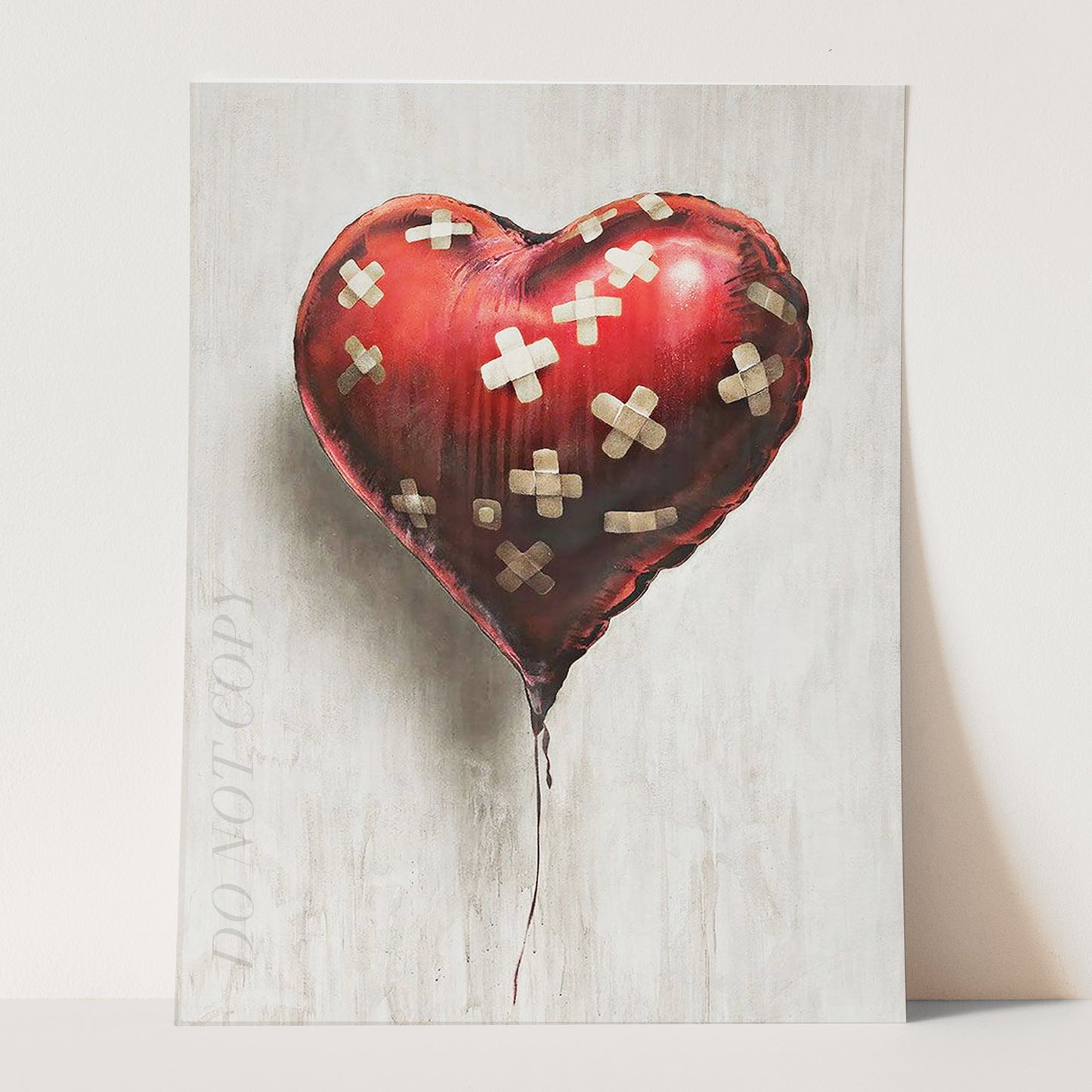 Bandaged Heart Banksy Bandaid