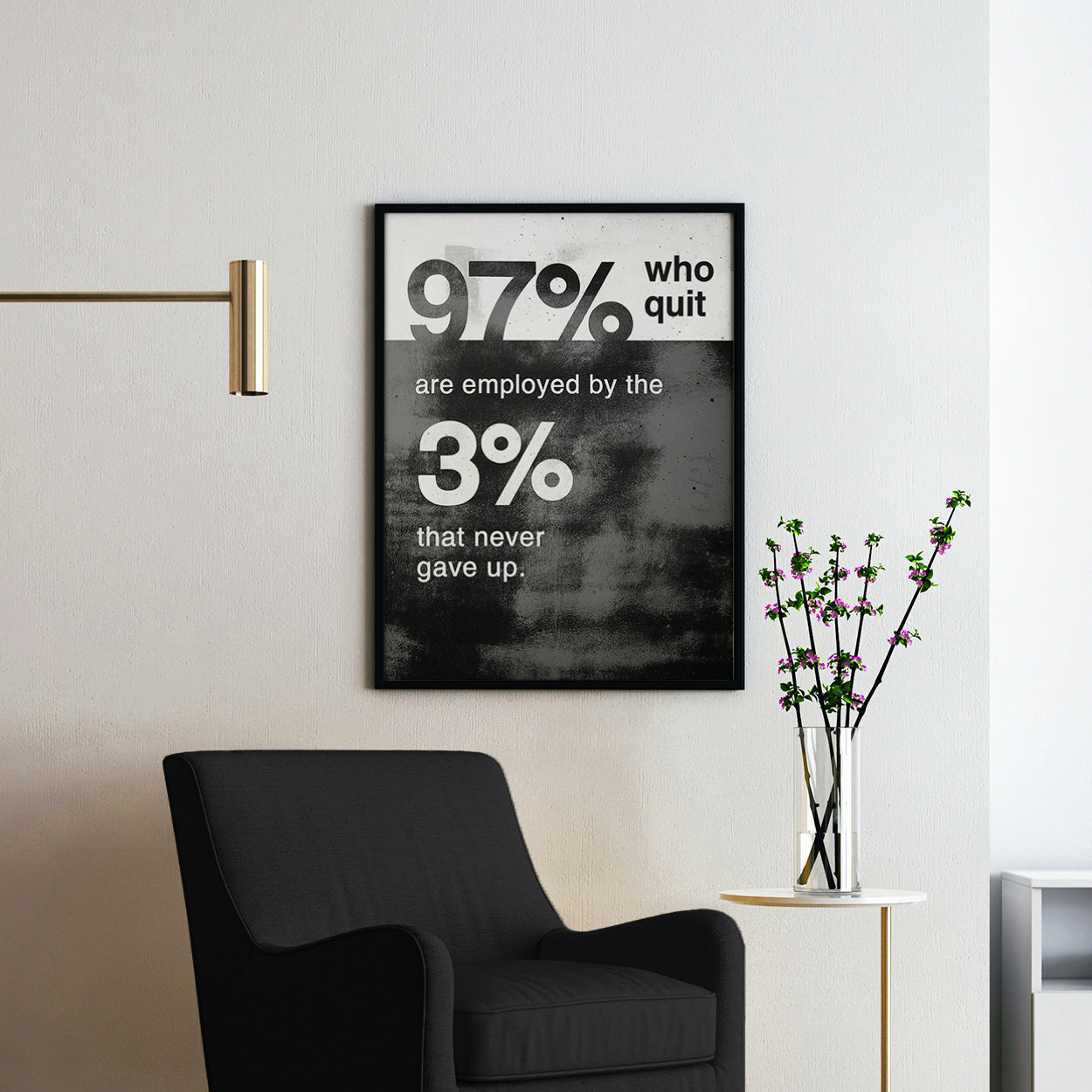 The 97% Who Quit Are Employed By The 3% That Never Gave Up