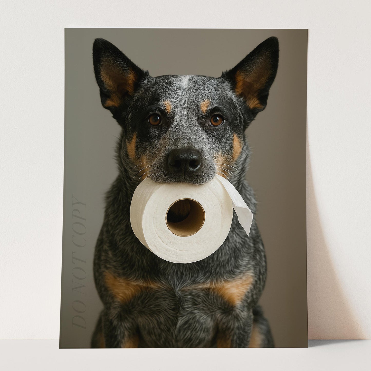 Australian Cattle Dog Toilet Paper