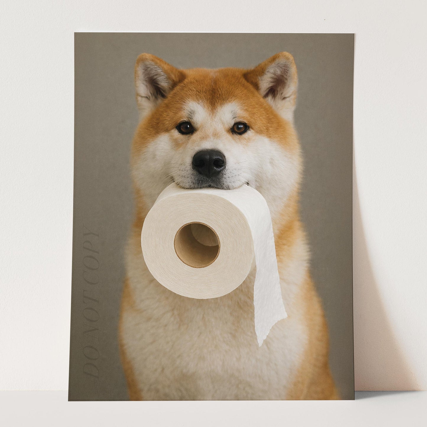 Akita Dog Toilet Paper