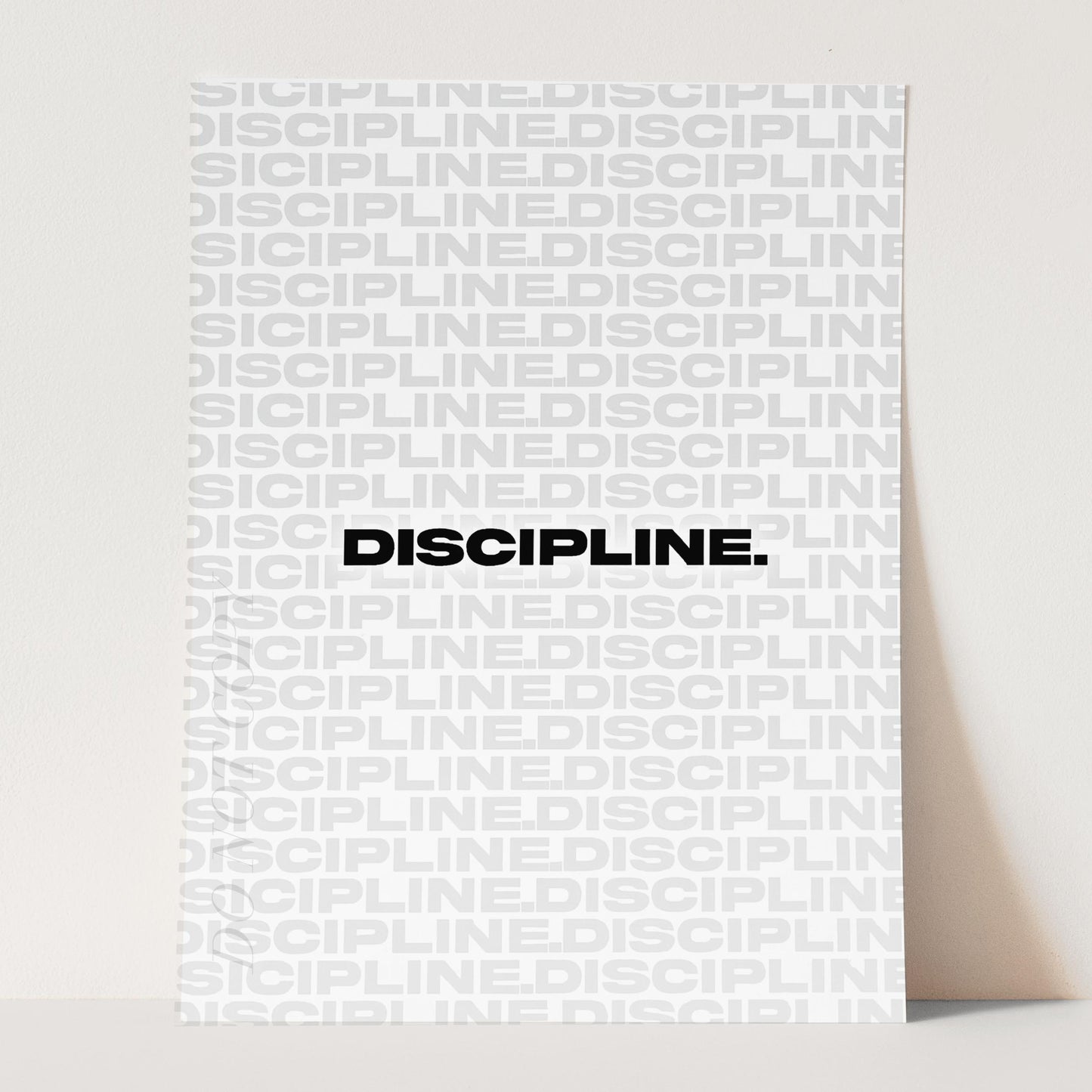 Discipline (White)