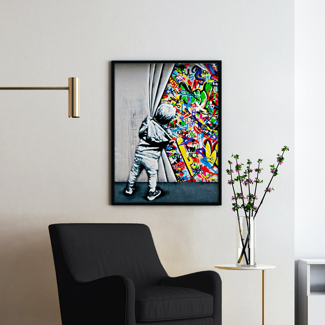 Banksy Behind The Curtain