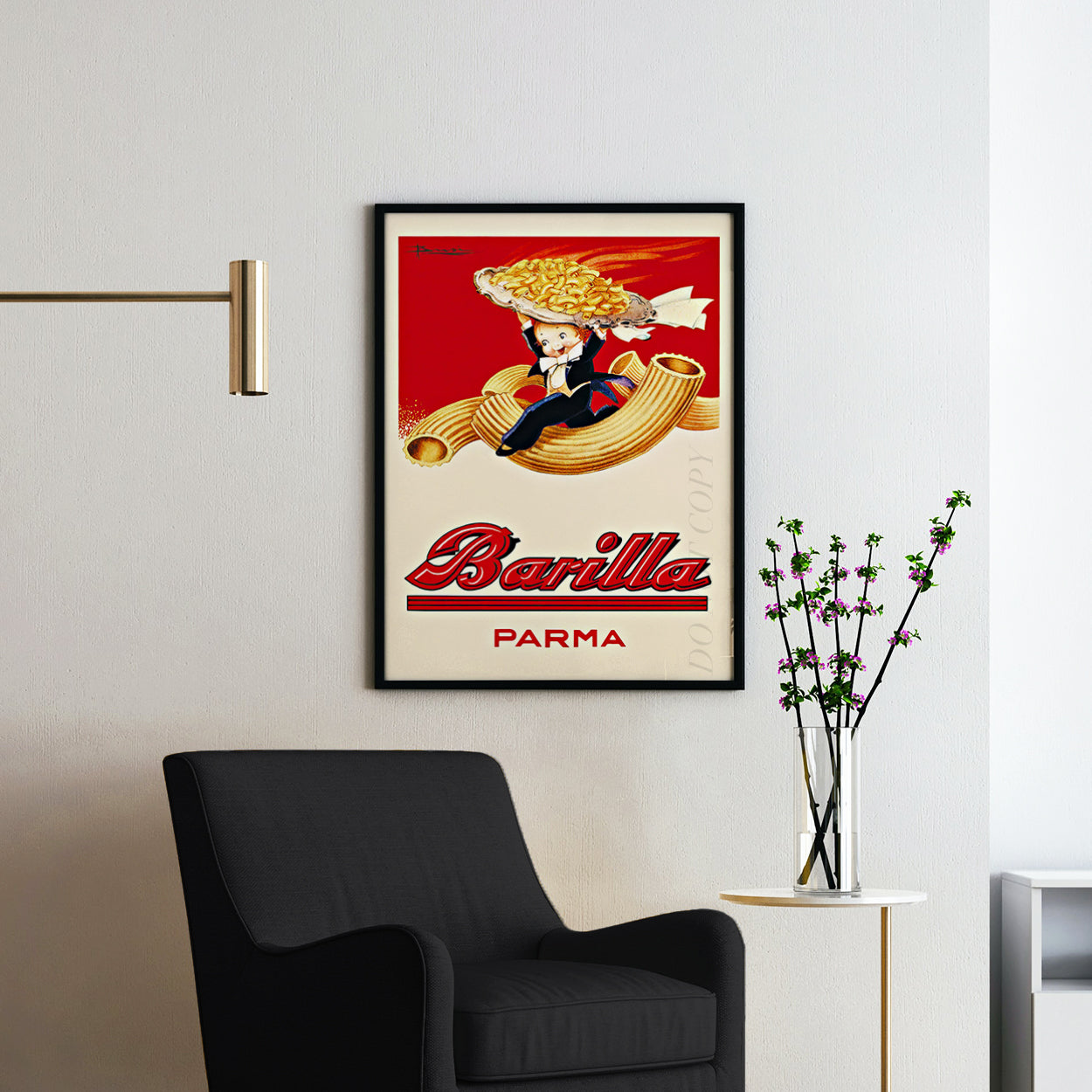 Barilla Parma Food & Drink Vintage Poster