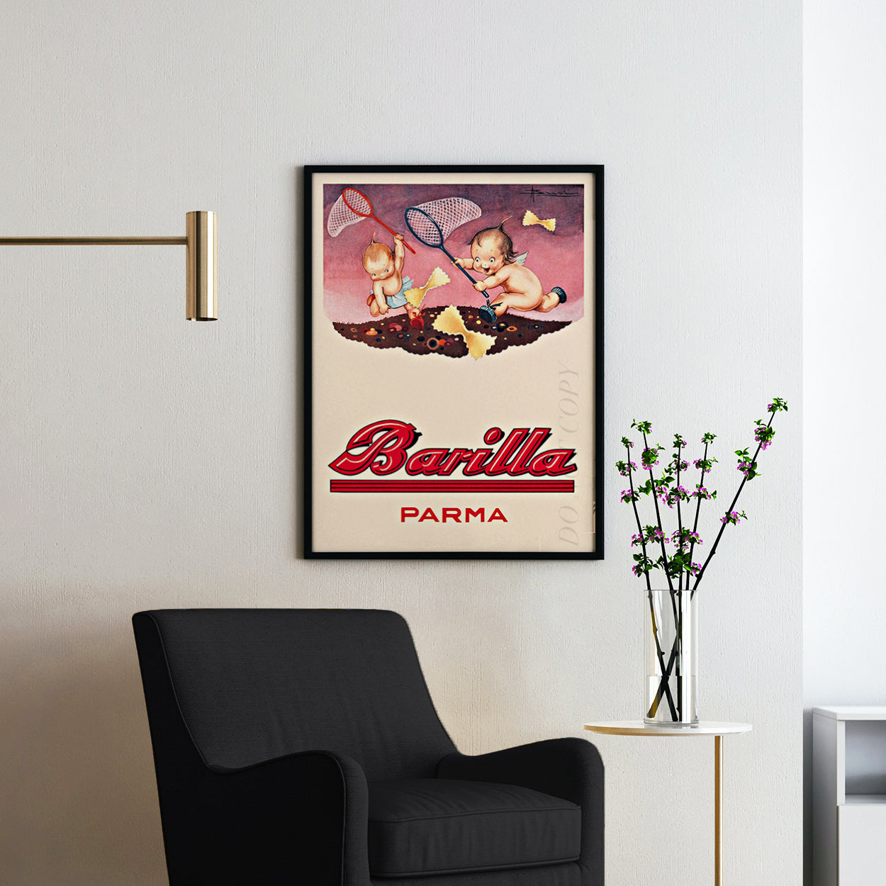 Barilla Parma Food & Drink Vintage Poster