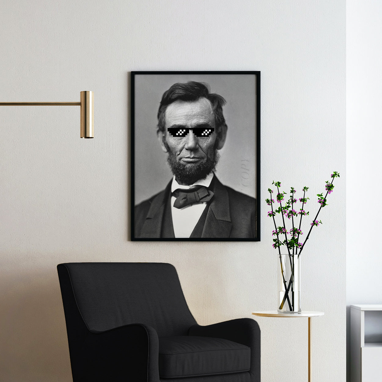 Abraham Lincoln Thug Life Sunglasses