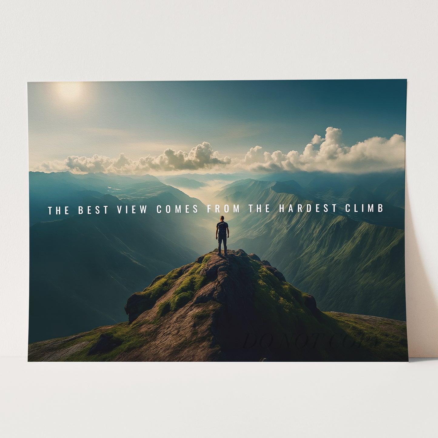 The Best View Comes From The Hardest Climb